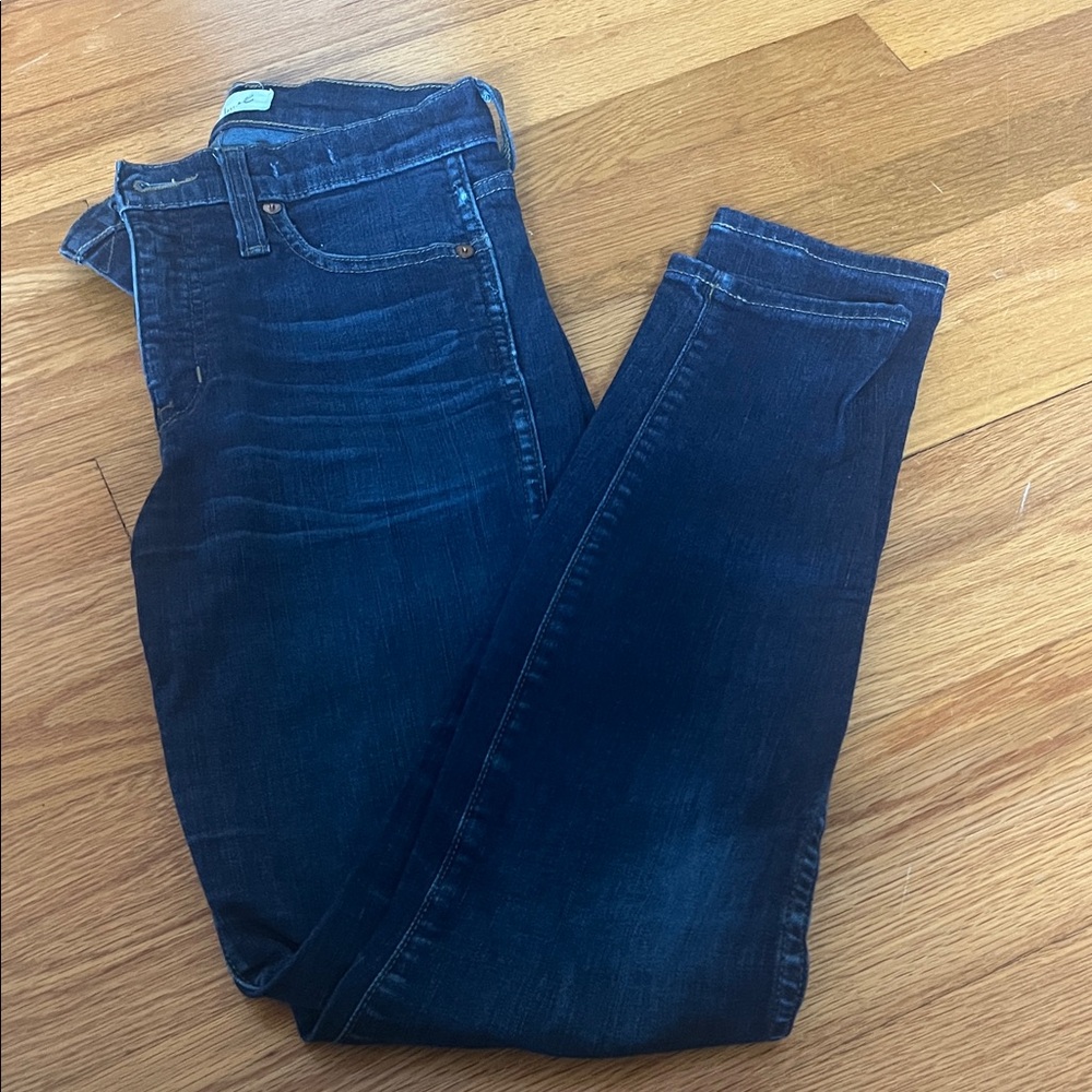 Madewell Women's Deep Indigo Skinny Jeans